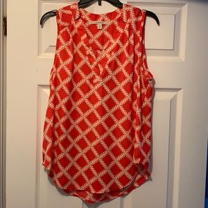 Sleeveless blouse
